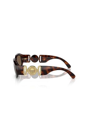 عینک آفتابی قهوه ای زنانه 53 Versace - کد 92568331