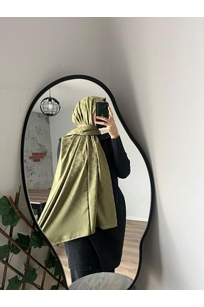 شال سبز زنانه پنبه ای Merwiss - کد 899428717