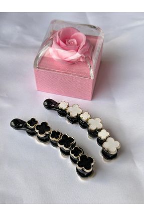 گیره سر مشکی زنانه سیلیکون bijoux uniques - کد 899440620
