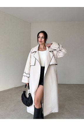 کاپشن حجاب سفید زنانه ویسکون Miss Beyoğlu - کد 899469731