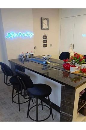 صندلی ناهار خوری مشکی فلزی The SANDALYE SHOP - کد 778867766