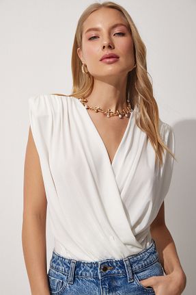بلوز نباتی زنانه ساده Lovelyİstanbul - کد 855451524