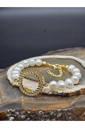 دستبند مروارید رنگی NBS Beautiful Naturel Stones - کد 900543114