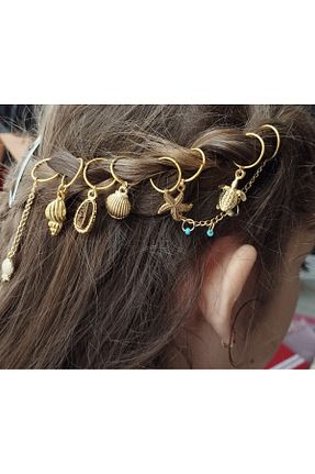 گیره سر طلائی زنانه Galibarda - کد 898443006