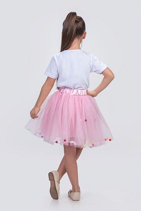 دامن صورتی بچه گانه بافتنی KT PERA BABY - کد 900334934