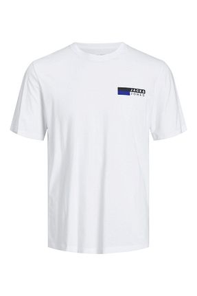 تیشرت سفید مردانه رگولار Jack & Jones - کد 745851903