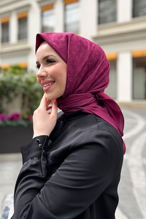 روسری صورتی پنبه ای Pierre Cardin - کد 818679310