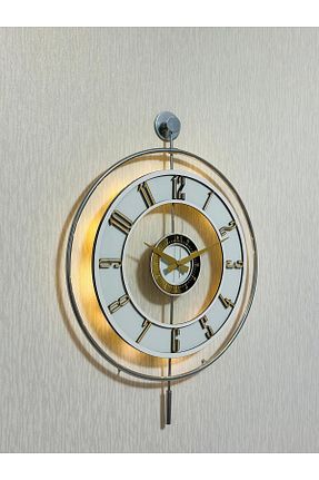ساعت دیواری طوسی 50 * 50 Pey Aksesuar - کد 899504323