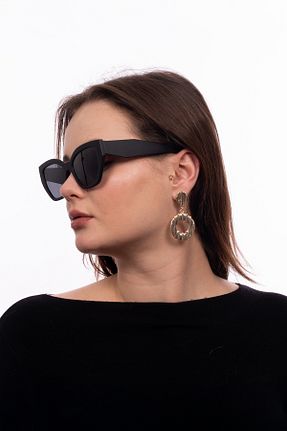 عینک آفتابی مشکی زنانه 52 GlimmerGroove - کد 899507510