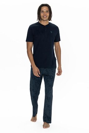 ست لباس راحتی سرمه ای مردانه ساده U.S. Polo Assn. - کد 899508367