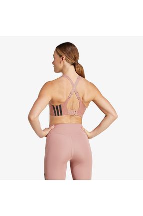 نیم تنه اسپرت صورتی زنانه پلی استر adidas - کد 892790967