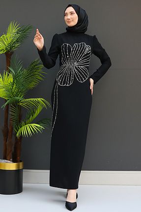لباس حجاب مشکی زنانه Kalem giz astore - کد 854095462