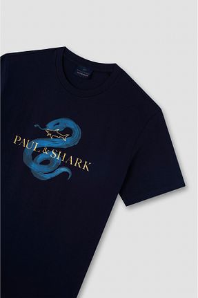تیشرت سرمه ای مردانه رگولار Paul&Shark - کد 899535967