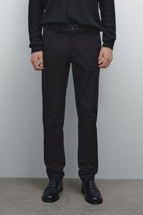 شلوار آبی مردانه پنبه ای Massimo Dutti - کد 899537797