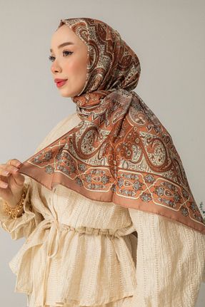 شال رنگی زنانه پنبه ای hkpolo - کد 899526575