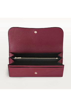 کیف پول مشکی زنانه ابعاد بزرگ Laorentou - کد 899539483