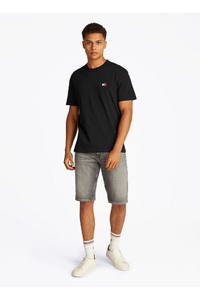 تیشرت مشکی مردانه یقه دوچرخه Tommy Jeans - کد 899556230