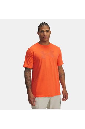 تیشرت اسپرت نارنجی مردانه سایز بزرگ Under Armour - کد 900385102
