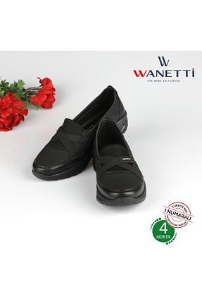 بابت مشکی زنانه چرم مصنوعی Wanetti - کد 896559215