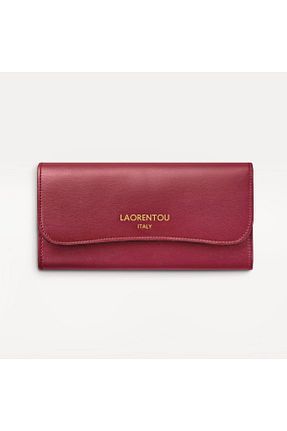 کیف پول مشکی زنانه ابعاد بزرگ Laorentou - کد 899539483