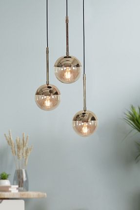 لوستر طلائی فلزی Luzarana - کد 123146318
