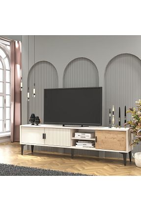 میز و پایه تلویزیون بژ Suntalam Cool Home - کد 798351314