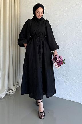 لباس مشکی زنانه بافتنی Moca - کد 852514920