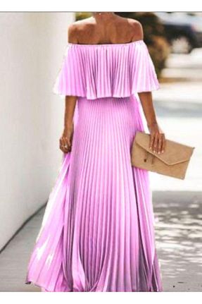 لباس صورتی زنانه بافتنی xAsprin Fashion - کد 899568724