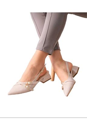 بابت بژ زنانه چرم مصنوعی SMRMODA - کد 839928614