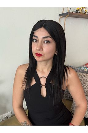 کلاه گیس مشکی زنانه Kuzimor - کد 899579144