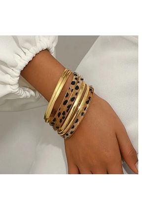 دستبند جواهر قهوه ای زنانه mos&more - کد 899574194
