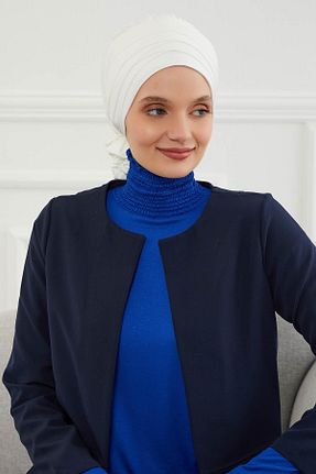 کلاه شنای حجاب بژ زنانه Aisha