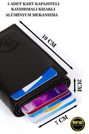 کیف پول مشکی مردانه ابعاد کوچک Newish - کد 74921893