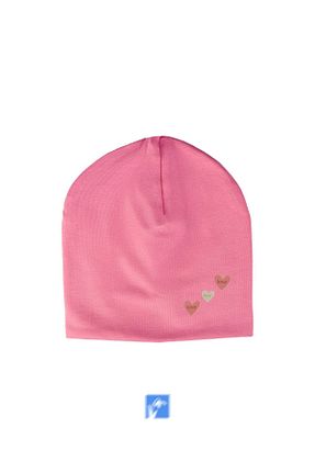 کلاه پشمی صورتی بچه گانه پنبه ای Kardelen Butik Denizli - کد 899597593