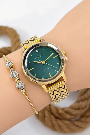 ساعت مچی رنگی زنانه 36-40 میلی متر Ferrucci - کد 899598021