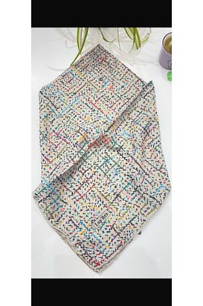 روسری سفید 90 x 90 LOPRES - کد 899609941