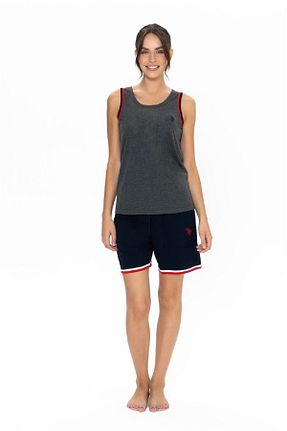ست لباس راحتی طوسی زنانه ساده U.S. Polo Assn. - کد 899607515