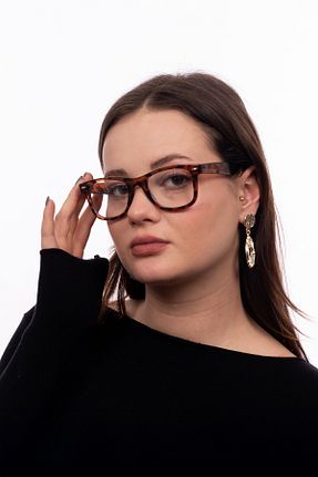 عینک محافظ نور آبی قهوه ای زنانه 50 PROTCO - کد 899539885