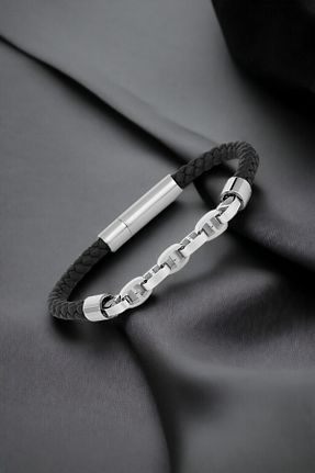 دستبند استیل (فولاد) رنگی مردانه Daniel Klein - کد 900584934