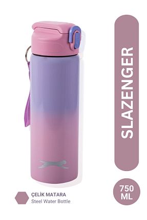 بطری آب و قمقمه صورتی Slazenger - کد 899654099