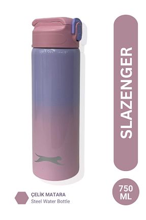 بطری آب و قمقمه صورتی Slazenger - کد 899654099