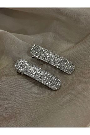 گیره سر زنانه سنگ کریستال Twinssis Accessories - کد 899664971