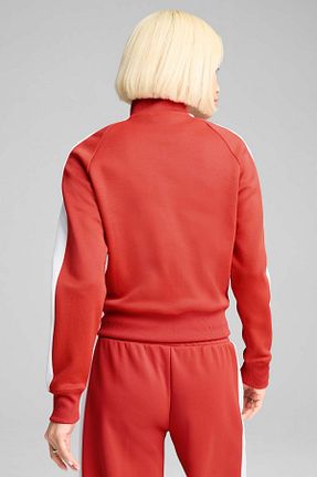 سوئیشرت قرمز مردانه ساده Puma - کد 899668479
