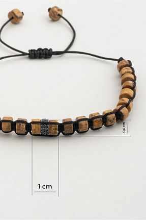 دستبند نقره رنگی مردانه 925 عیار So Chic - کد 900548627