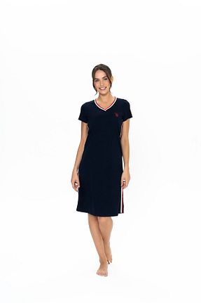 ست لباس راحتی سرمه ای زنانه ساده U.S. Polo Assn. - کد 899264859
