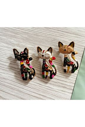 سنجاق سینه قهوه ای MirasAtelier - کد 899728046