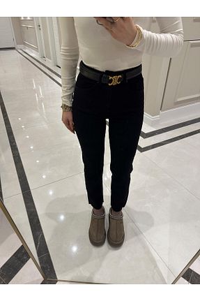 شلوار جین رنگی زنانه پاچه تنگ CKBUTİK - کد 899732767