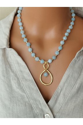 ست جواهر آبی زنانه LemaStone - کد 899731705