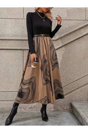 لباس مشکی زنانه بافتنی Genel Markalar - کد 882472499