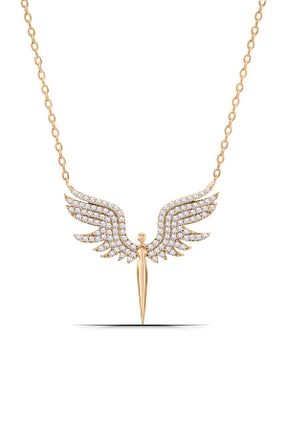 گردنبند نقره صورتی زنانه 925 عیار Parmas Design - کد 358036838